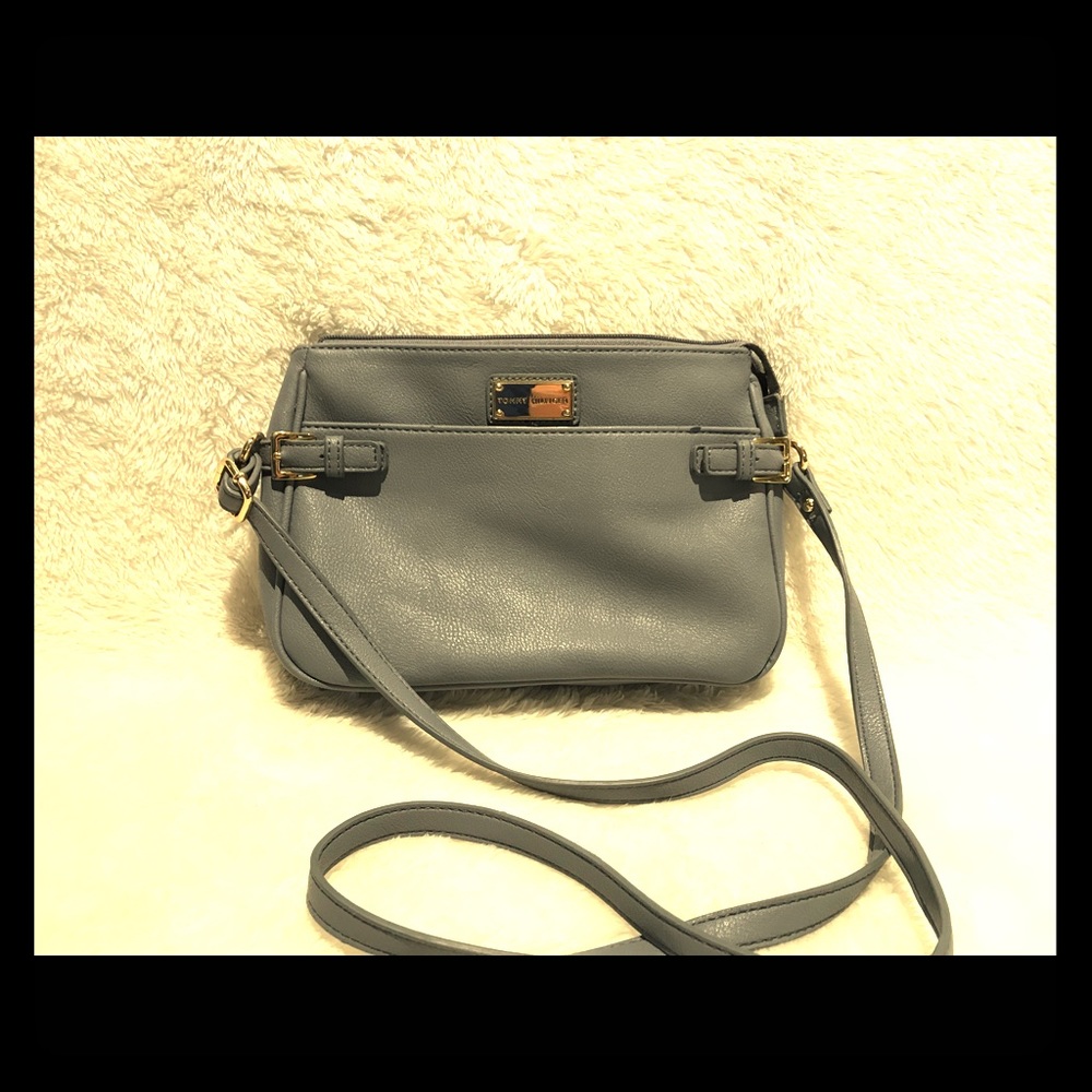 Tommy Hilfiger Small Gray Blue Crossbody